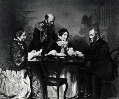 Gioco di Whist, San Pietroburgo da Russian Photographer